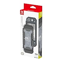 Nintendo Switch Lite Hybrid System Armor (Gray) by HORI - Officially Licensed by Nintendo