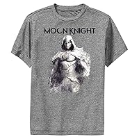 Marvel Little, Big Moon Knight Fade Boys Short Sleeve Tee Shirt