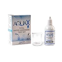 Total Water Hardness Test for Pool, Aquarium, and Drinking Water, and Improving Water Softener Efficiency, Hard Water Test Kit