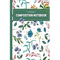 Tony Trieu To Do List Notebook: Perfect Gift for your children, Kids -To Do & Dot Grid Matrix: Modern Florals with Hand Lettering Art 0229