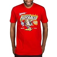JINX Hearthstone Antonidas' Fireballs Men's Gamer Graphic T-Shirt