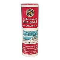 Natural Nectar Coarse Mediterranean Sea Salt 24.7 oz.
