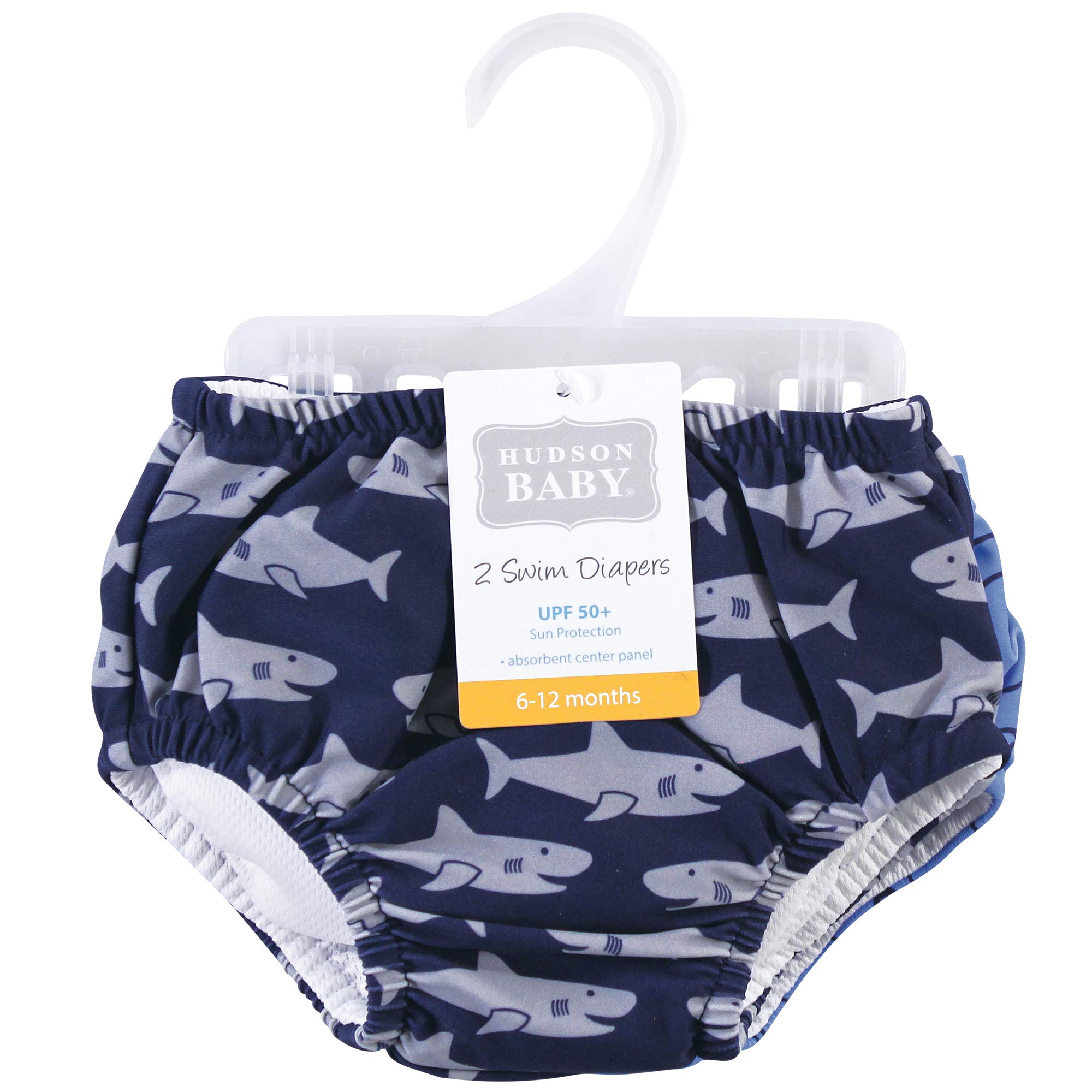 Hudson Baby Unisex Baby Swim Diapers, Sharks, 18-24 Months