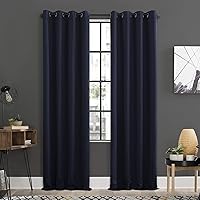 Soho 2-pack Blackout Energy Efficient Grommet Curtain Panel Pair, 54