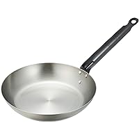 Endo Shoji AHL17022 Commercial Iron Frying Pan, 8.7 inches (22 cm), Induction Compatible, Iron, Made in Japan