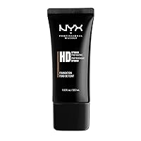NYX Professional Makeup HD Foundation, Chestnut, 1.12 Fluid Ounce