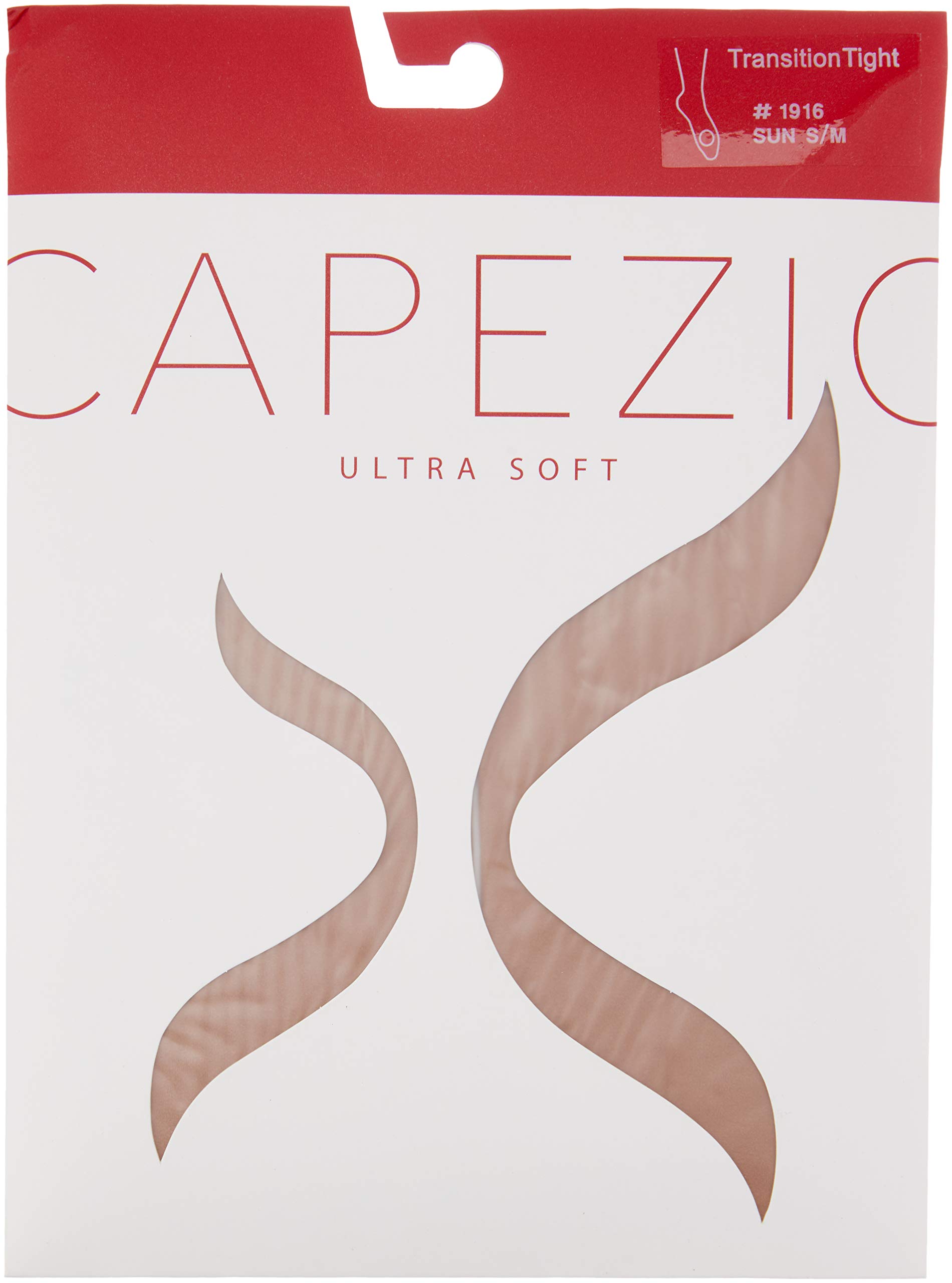 Capezio Womens Ultra Soft Self Knit Waistband Transition® Tight