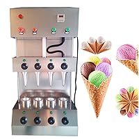 Huanyu Commercial Pizza Cone Forming Making Machine Pizza Cone Maker with Stainless Steel Rotational Pizza Oven (220V)