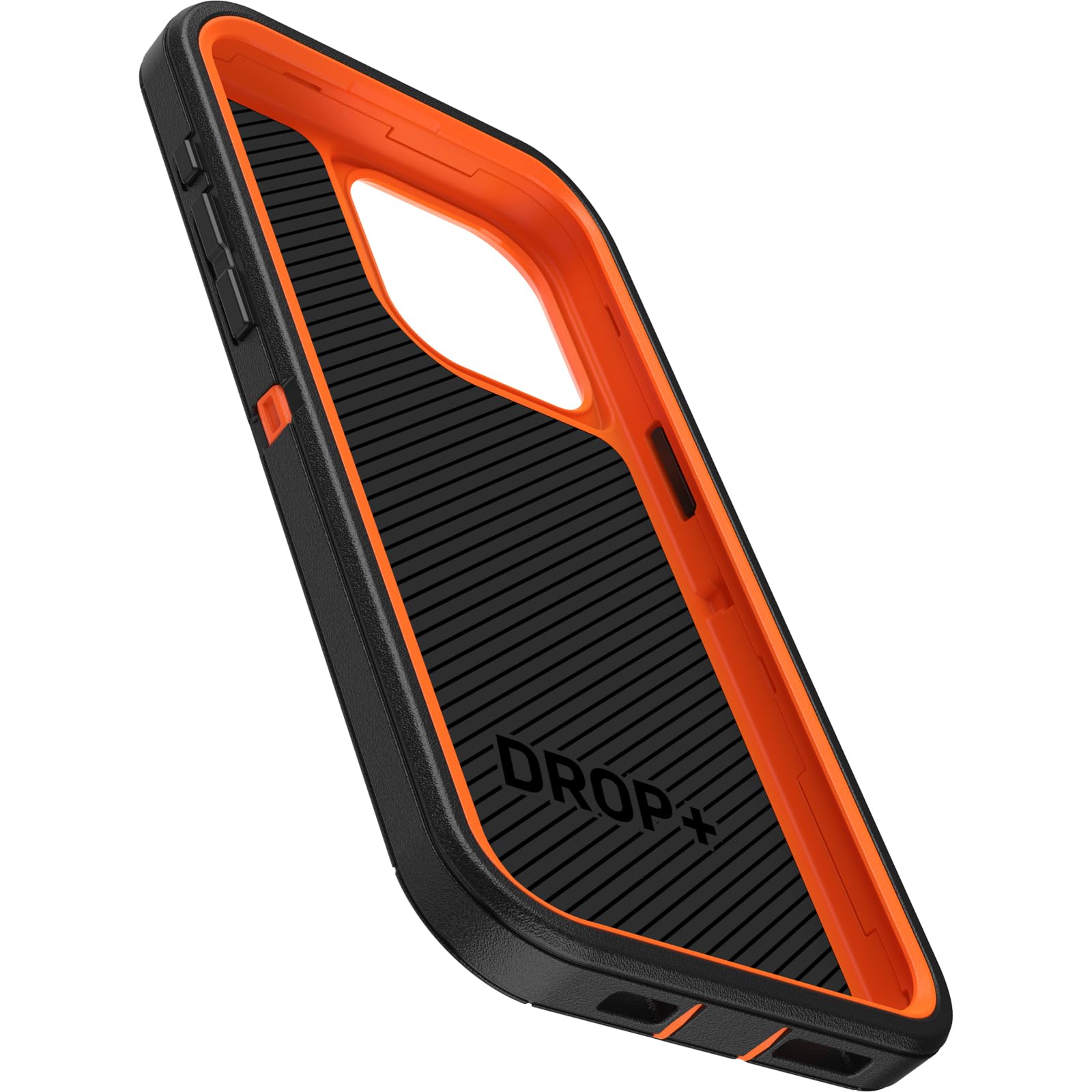 OtterBox iPhone 15 Pro MAX (Only) Defender Series Case - REALTREE EDGE (Blaze Orange/Black/RT Edge) , rugged & durable, with port protection, includes holster clip kickstand