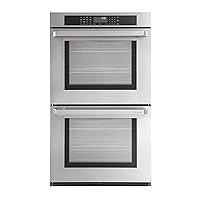 RWOD301GS Glass Touch Electric AirFry True Convection, Self Cleaning, Easy Reach Racks, 30