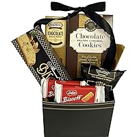 Gifts Fulfilled Sympathy Gift Basket for Loss of Mother, Loss of Father, Loss of Loved One with Coffee and Cookies