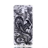 Soft TPU Case for Samsung Galaxy J6 Plus, Slim & Light Weight, Phoenix Tail Printed on Clear Cover
