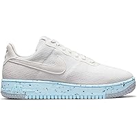 Women's Shoes Air Force 1 Crater Flyknit Pure Platinum DC7273-100 (Numeric_10_Point_5)
