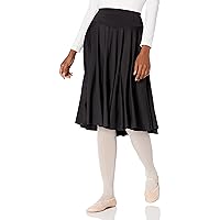 Mirella Women's Knee Length Circle Dance Skirt