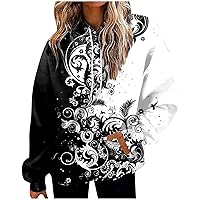 2023 Fashion Winter Hoodies For Women Trendy Plus Size Sweatshirts For Women Loose Fit Tunic Pullover For Women