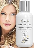 Refreshing Toner for Face with Rose Water and Organic Aloe for True Moisturization, Gentle Pore Cleaner & Pore Minimizer for Face, Hydrating Toner, Cruelty Free, Paraben Free, Skincare 4.0 Fl Oz