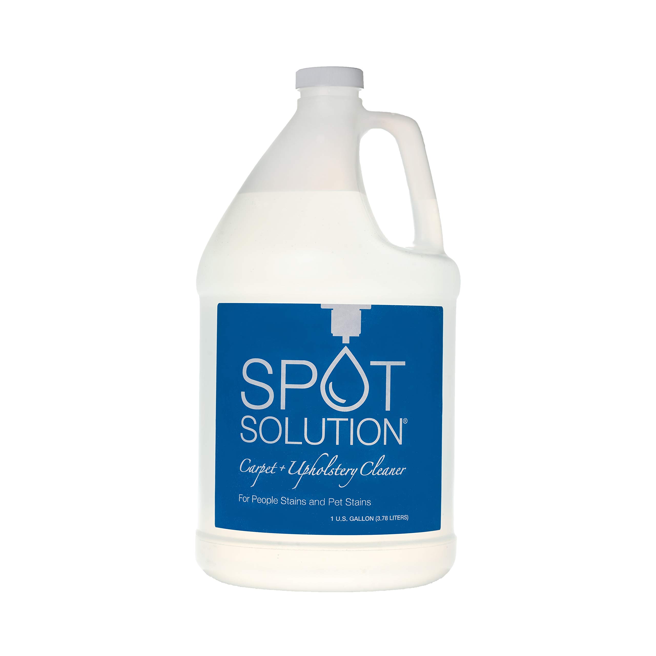 Spot Solution People & Pet Stains, Carpet & Upholstery Cleaner, Concentrated,128 oz (1 Gallon)