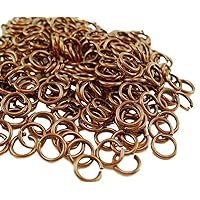 Wholesale 18Ga Antique Copper Jump Ring 5 MM O/D (Pack of 1000)