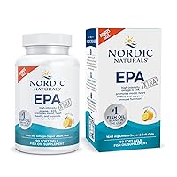 EPA Xtra, Lemon - 90 Soft Gels - 1640 mg Omega-3 - High-Intensity EPA Formula for Positive Mood, Heart Health & Healthy Immunity - Non-GMO - 45 Servings