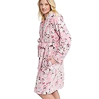 Vera Bradley Women's Plush Fleece Robe (Extended Size Range)