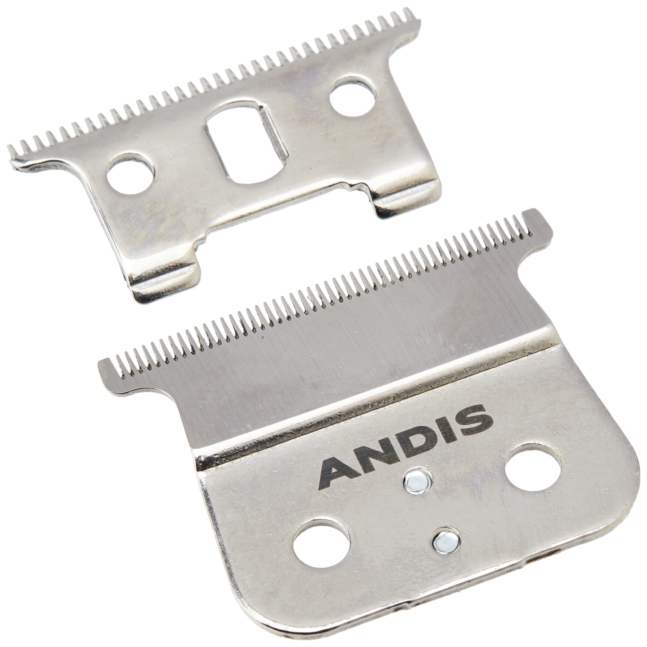 Andis 04850 GTX T-Outliner Stainless Steel Deep Tooth Replacement Blade for Trimmer, Carbon Steel Comfort Edge Blade - Zero Gapped - Polished (Pack of 1)