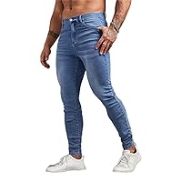 Men's Jeans Men Slant Pocket Skinny Jeans Jeans for Men