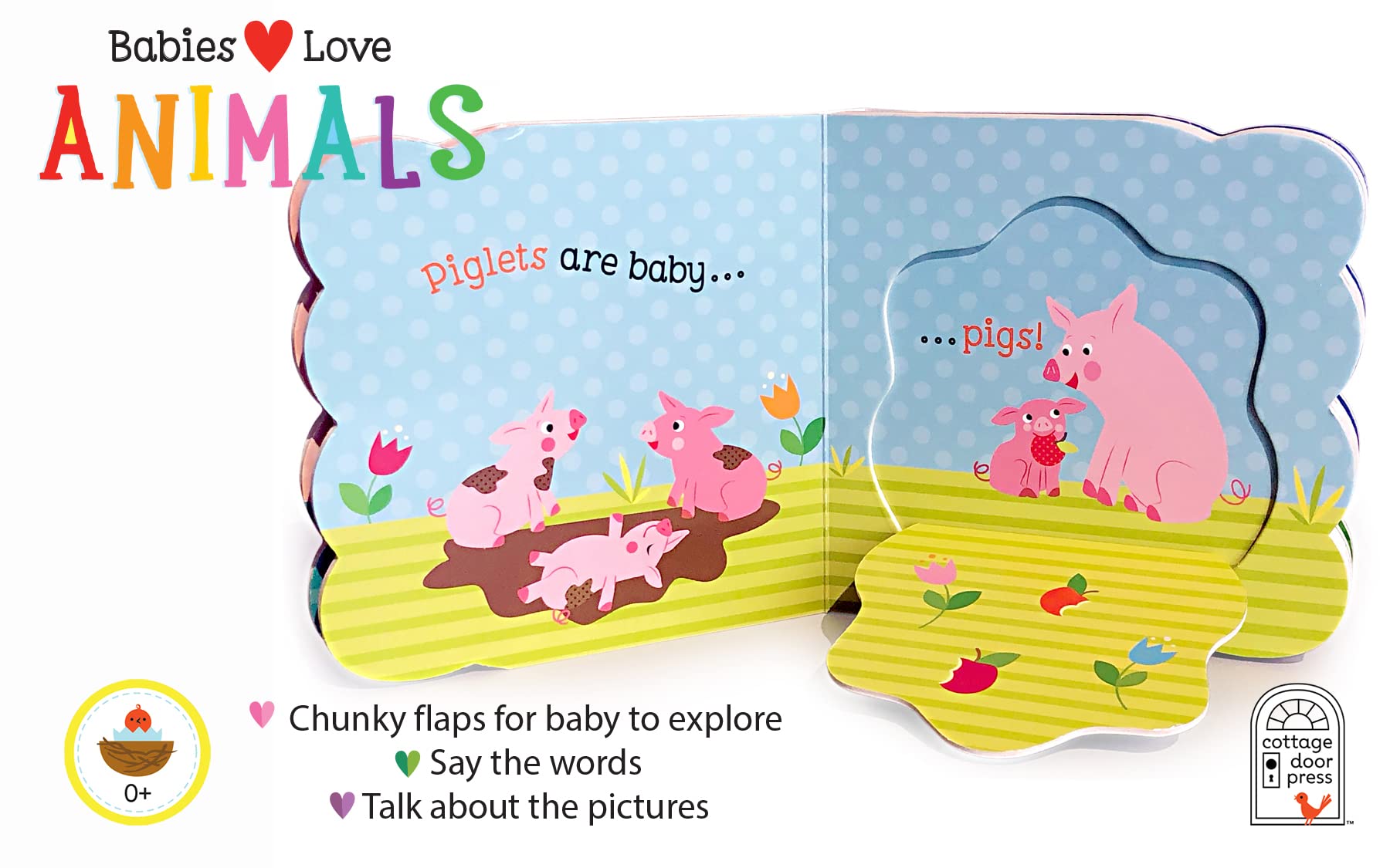 Babies Love Animals Chunky Lift-a-Flap Board Book (Babies Love)