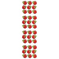 Jillson Roberts Prismatic Stickers, Micro Apples, 12-Count (S7187)