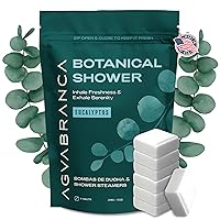 Eucalyptus Shower Steamers Aromatherapy - 7 USA Made Shower Bombs Aromatherapy, Menthol Shower Steamer Sinus Relief, Shower Eucalyptus Steamers, Mothers Day Gifts for Mom, Spa Gifts for Women Her, Men