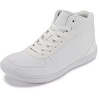 WHITIN Men's Canvas Minimalist Barefoot Shoes + Wide Toe Box + Zero Drop