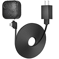 ALERTCAM Power Cord Compatible with All-New Blink Outdoor 4 Camera, with 30ft/9m Long Flat Extension USB Cable for Blink Outdoor 4 (4th Gen), Weatherproof Outdoor Charger Cable (Black)