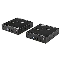 StarTech.com HDMI Over IP Extender Kit with Video Wall Support - 1080p - HDMI Over CAT5e / CAT6 Transmitter and Receiver Kit (ST12MHDLAN2K)