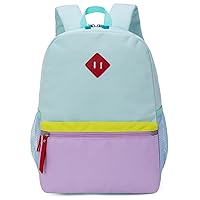 HawLander Preschool Backpack for Toddler Girls, Kids School Bag, Ages 3 to 7 years old, Small, Light Green