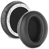 COWIN E7 Ear Pads Replacement Round Ear Cushions Compatible with COWIN E7 / E7 Pro Active Noise Cancelling Headphone Soft Protein Leather and Noise Isolation Memory Foam Earpads