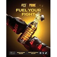 Prime Hydration Drink, UFC 300 Edition, 16.9oz, Single Bottle