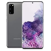 Samsung Galaxy S20 5G Factory Unlocked New Android Cell Phone US Version, 128GB of Storage, Fingerprint ID and Facial Recognition, Long-Lasting Battery, Cosmic Gray