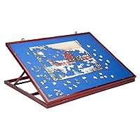 Bits and Pieces - Puzzle Expert Tabletop Easel - Non-Slip Felt Work Surface Puzzle Table Accessory to Put Together Your Jigsaws