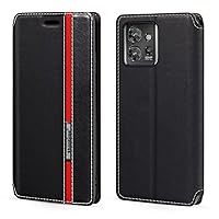 for Lenovo ThinkPhone 5G Case, Fashion Multicolor Magnetic Closure Leather Flip Case Cover with Card Holder for Lenovo ThinkPhone 5G (6.6”)