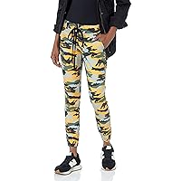 COVER GIRL Women's Camo Print Skinny Jeans Joggers Cargo Lace Leg
