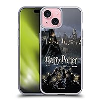 Head Case Designs Officially Licensed Harry Potter Castle Sorcerer's Stone II Soft Gel Case Compatible with Apple iPhone 15 and Compatible with MagSafe Accessories