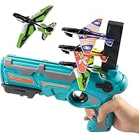 Boy Toys, Kids Toys for 3 4 5 6 7 8 Years Old, Airplane Launcher Toys for Boys, Outdoor Flying Toysr , Bubble Catapult Plane One-Click Ejection Foam Planes Blaster.