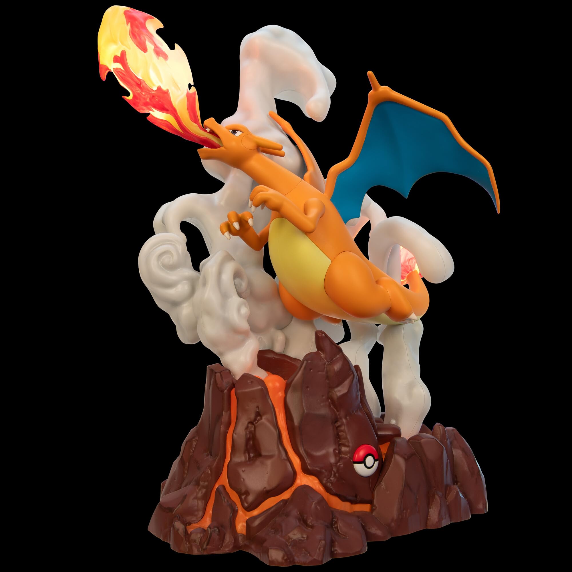 Pokemon Charizard Deluxe Collector’s Statue - 13-Inch Deluxe Collector’s Statue with Light Up Function