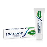 Fresh Mint Cavity Prevention and Sensitivity Relief Toothpaste, Sensitive Teeth Treatment and Cavity Protection - 4 Ounces