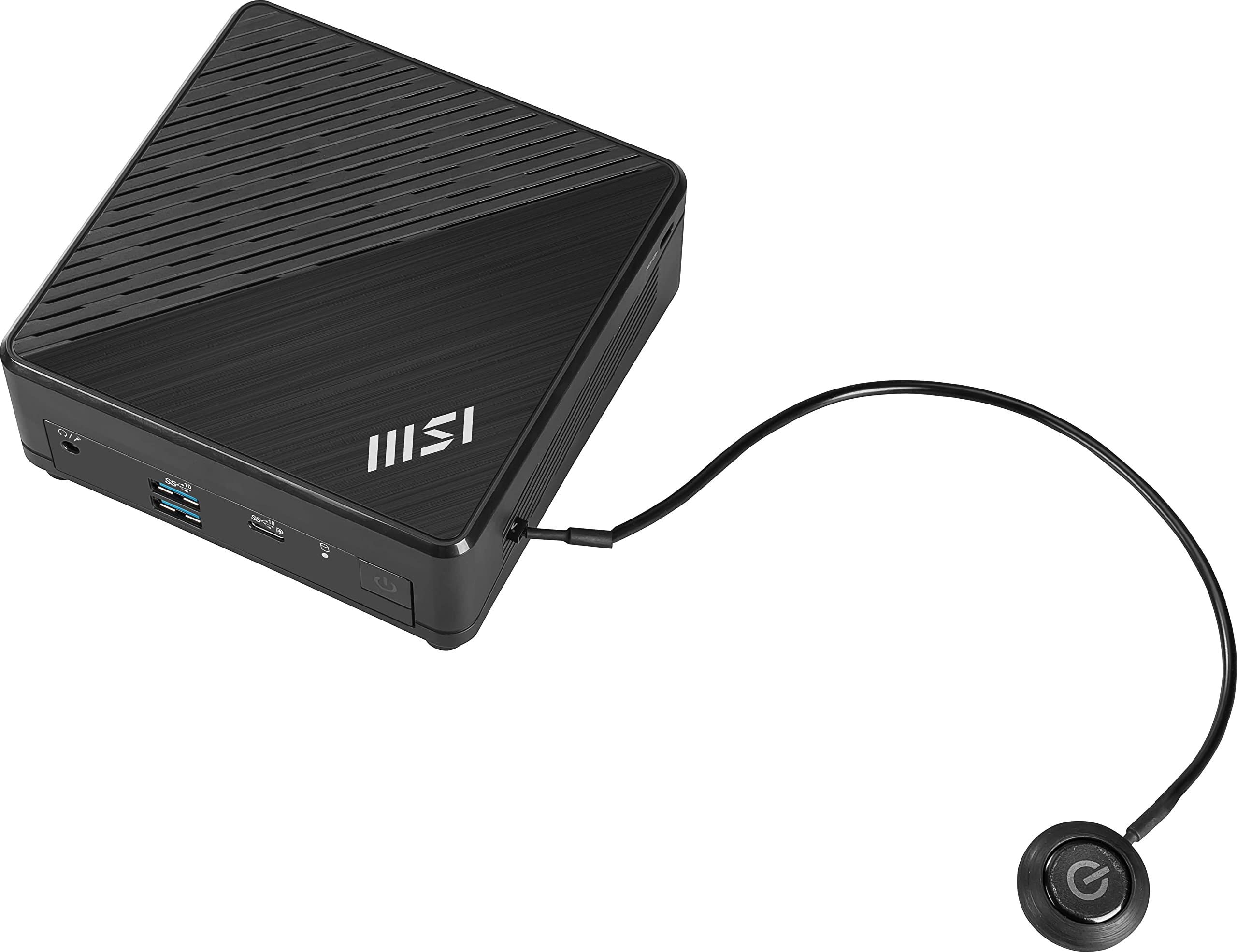 MSI Cubi N ADL Mini PC: Intel Celeron N100, 4GB RAM, 128GB SSD, Black, Windows 11 Pro Entry: ADL-021US
