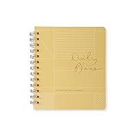 Fringe Non-Dated Daily Planner, 160 Pages, 6 x 7.25 Inches, PAS Daily Grid (877101)
