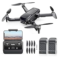 Ruko【SAVE $135】Ruko U11PRO First Drone with Camera for Adults, 4K UHD, FAA Remote ID Comply, 52 Mins Fly Time 2 Batteries, GPS Auto Return + Spare Part Replacement 1 Set Propellers 4 Pairs
