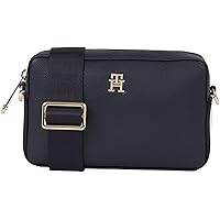 Tommy Hilfiger Women's TH Essential SC Camera Bag Corp AW0AW15707 Crossovers, Blue (Space Blue), OS