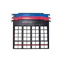 Advantus File and Folder Dividers, 3-Count, Red/Blue/Black (50912)