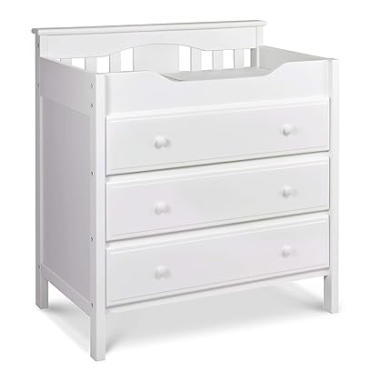 DaVinci Jayden 3-Drawer Changer Dresser in White, Greenguard Gold Certified