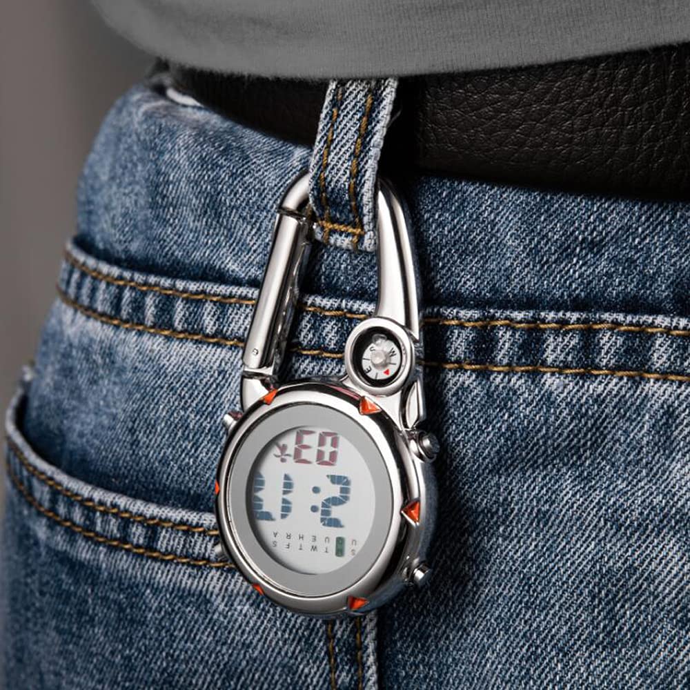 Weicam 11 Pack Wholesale Watches Women Men Clip on Nurse Doctor Pin-on Brooch Pocket Watch